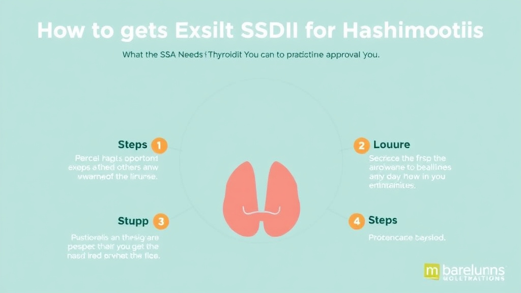Real-world application diagram for get SSDI for Hashimoto's Thyroiditis: What the SSA Needs to Approve You