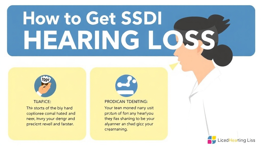 Real-world application diagram for get SSDI for Hearing Loss: What the SSA Needs to Approve You