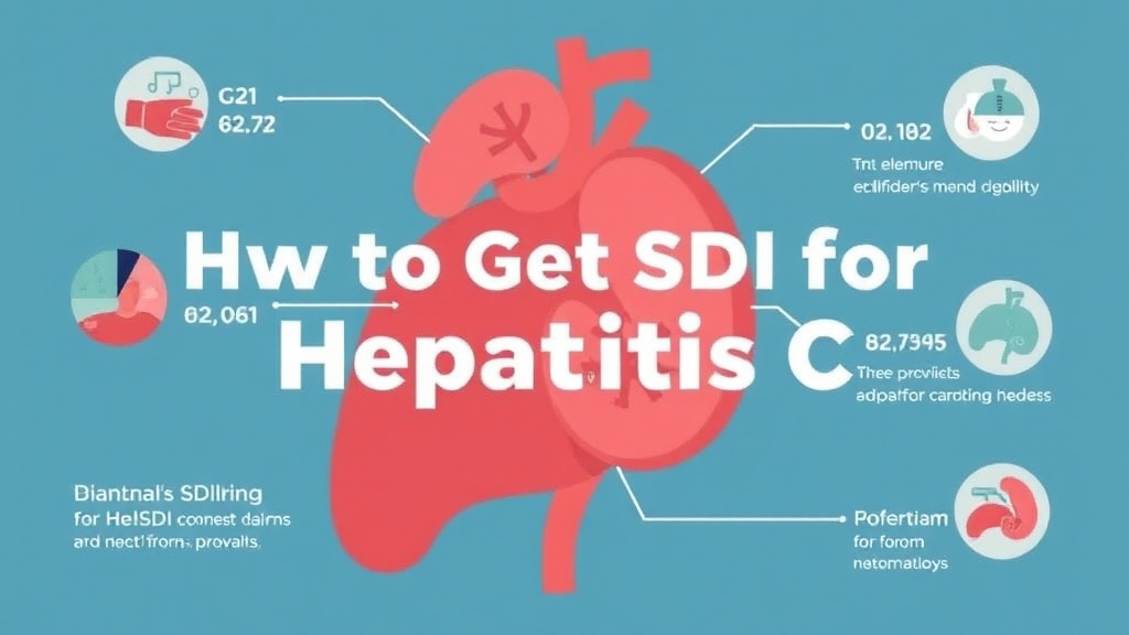 Process flow illustration for putting get SSDI for Hepatitis C: What the SSA Needs to Approve You into action