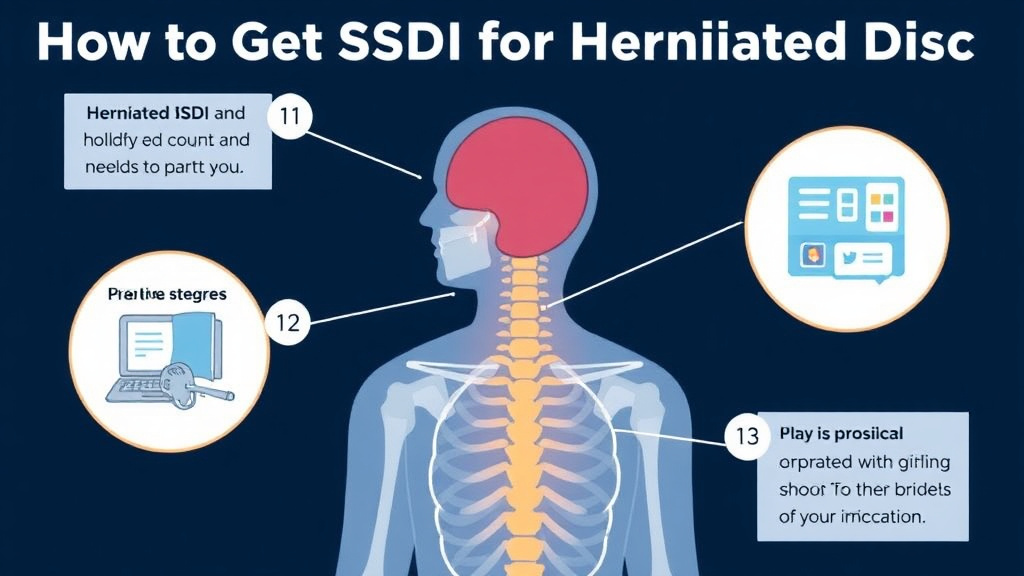 Step-by-step visual guide for implementing get SSDI for Herniated Disc: What the SSA Needs to Approve You