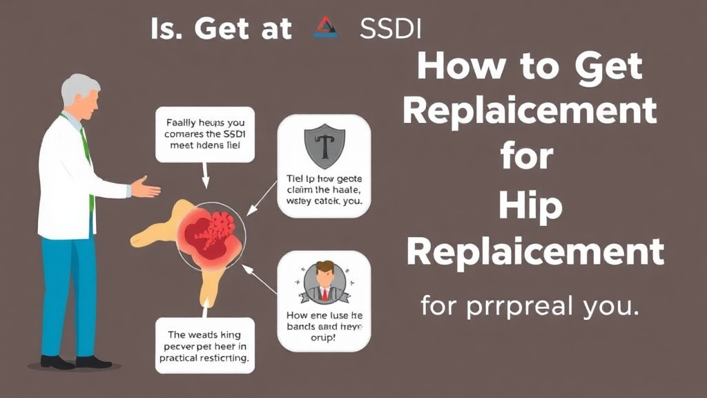 Real-world application diagram for get SSDI for Hip Replacement: What the SSA Needs to Approve You