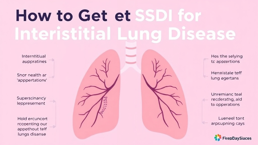 Step-by-step visual guide for implementing get SSDI for Interstitial Lung Disease: What the SSA Needs to Approve You