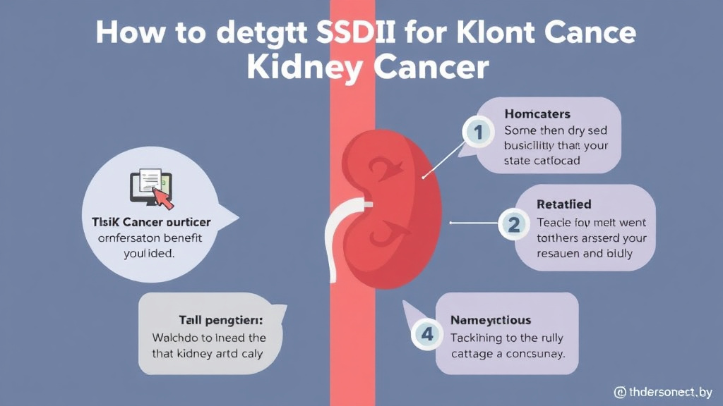 Practical checklist visual for get SSDI for Kidney Cancer: What the SSA Needs to Approve You