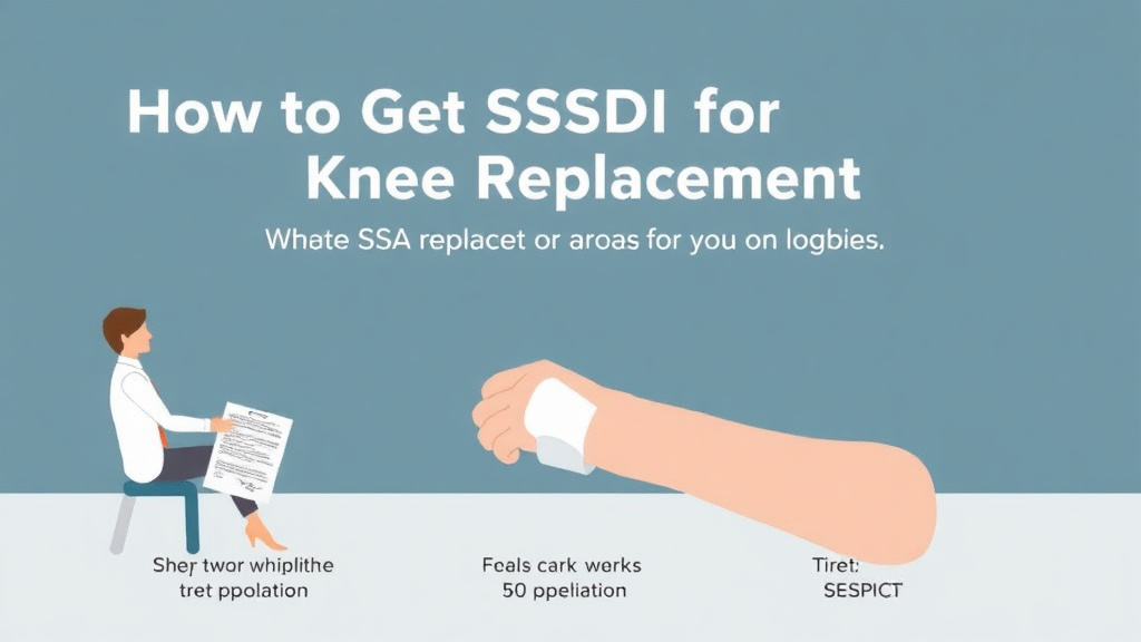 Practical workflow diagram for get SSDI for Knee Replacement: What the SSA Needs to Approve You