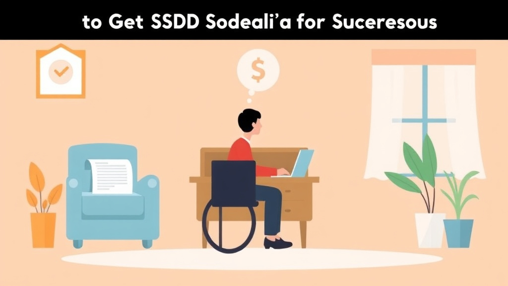 Illustration breaking down the fundamentals of get SSDI for Lichen Sclerosus: What the SSA Needs to Approve You