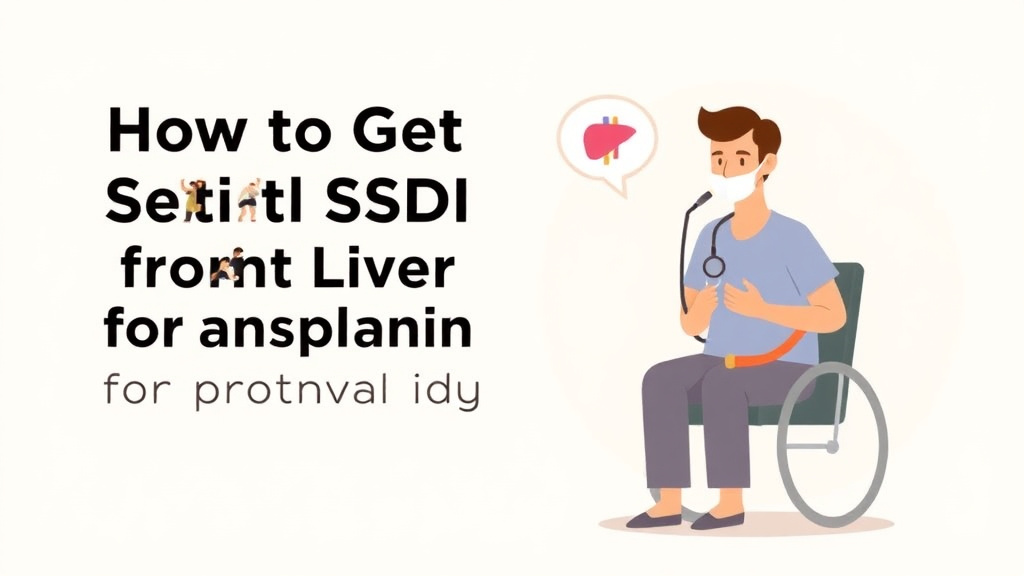 Detailed visual representation of get SSDI for Liver Transplant: What the SSA Needs to Approve You