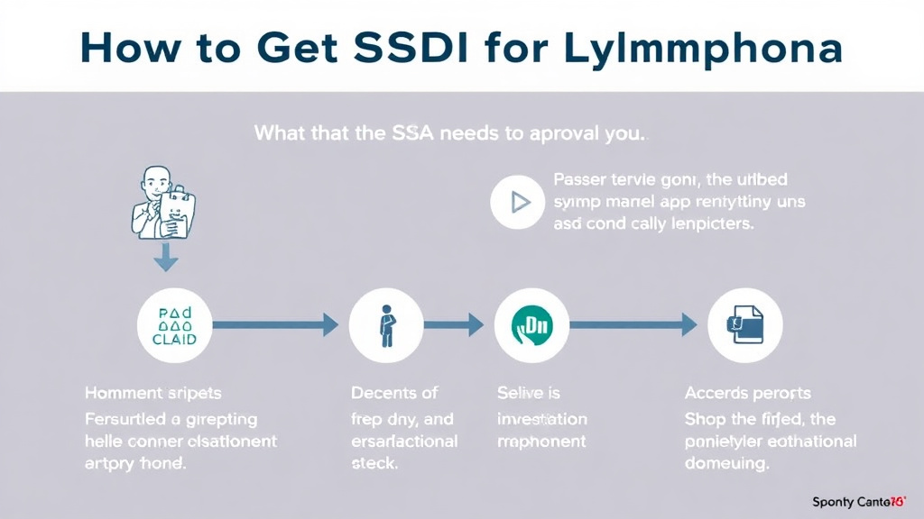 Practical checklist visual for get SSDI for Lymphoma: What the SSA Needs to Approve You