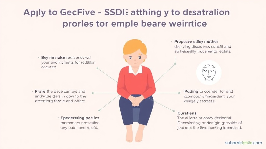 Real-world application diagram for get SSDI for Major Depressive Disorder (Recurrent): What the SSA Needs to Approve You
