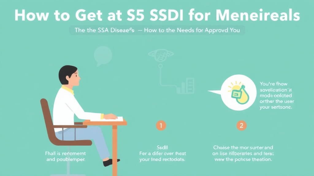 Real-world application diagram for get SSDI for Meniere's Disease: What the SSA Needs to Approve You