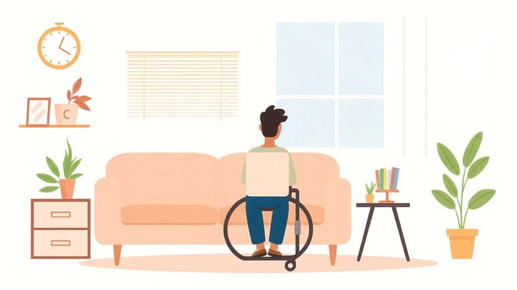 Conceptual diagram showing how get SSDI for Multiple Chemical Sensitivity: What the SSA Needs to Approve You works in practice