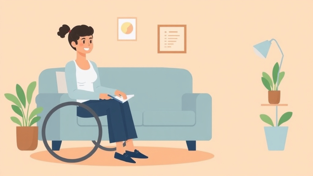 A professional illustration depicting get SSDI for Myotonic Dystrophy: What the SSA Needs to Approve You