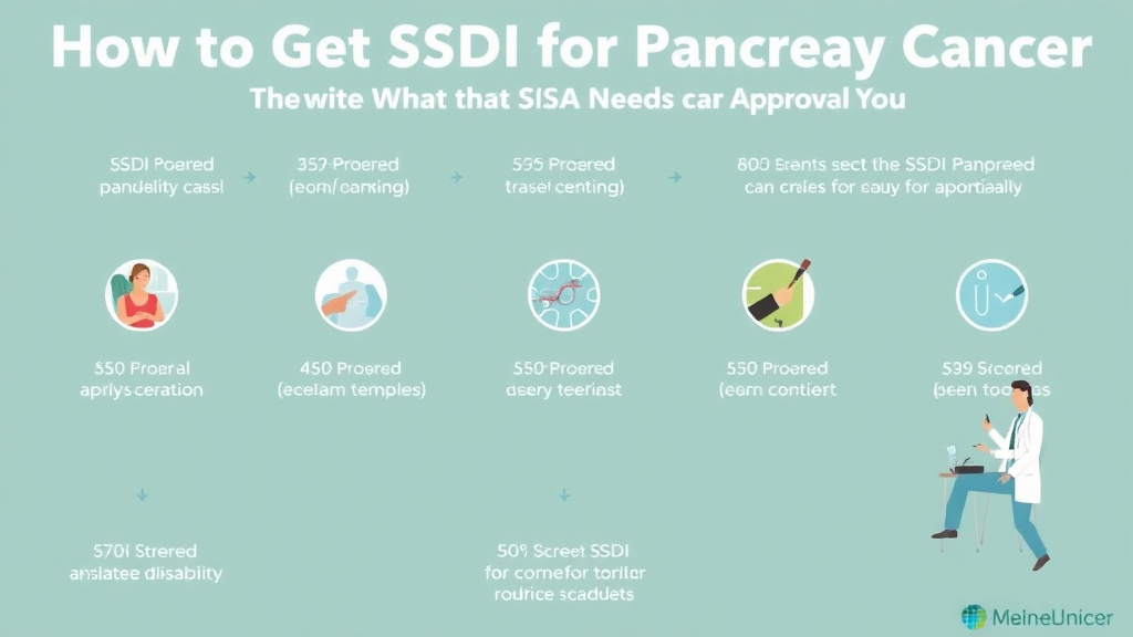 Practical workflow diagram for get SSDI for Pancreatic Cancer: What the SSA Needs to Approve You