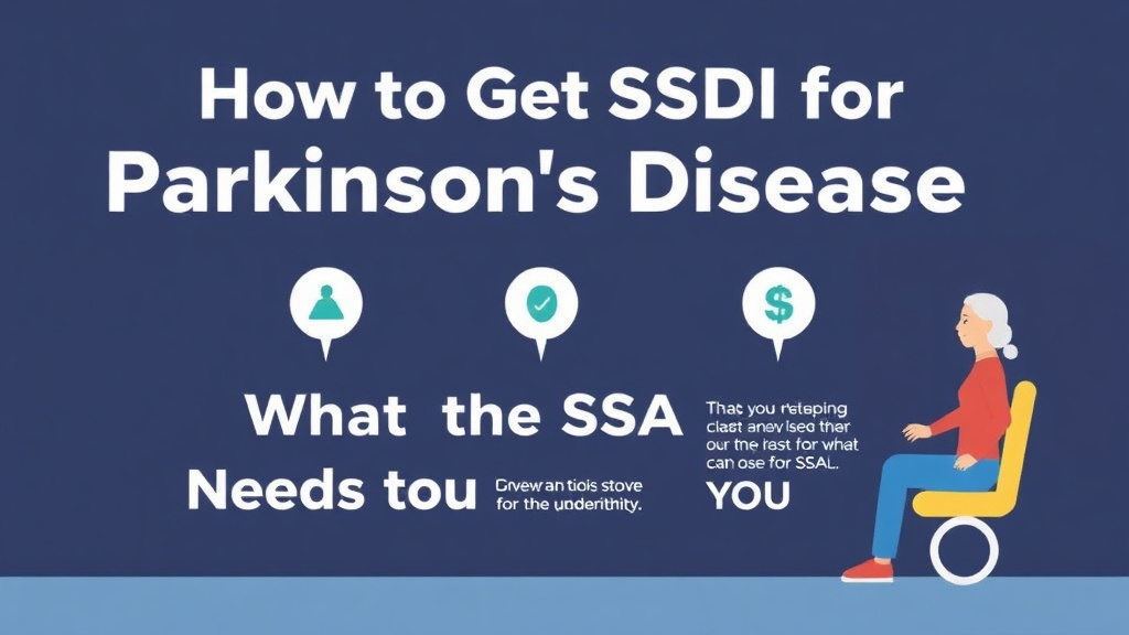 Practical workflow diagram for get SSDI for Parkinson's Disease: What the SSA Needs to Approve You
