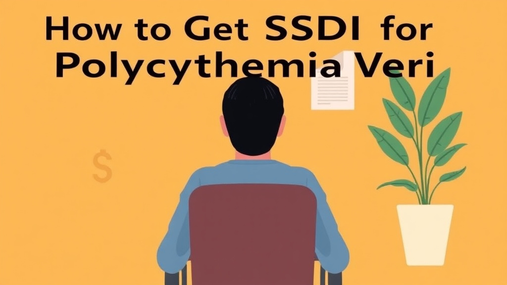 An informative visual explaining get SSDI for Polycythemia Vera: What the SSA Needs to Approve You for beginners and professionals