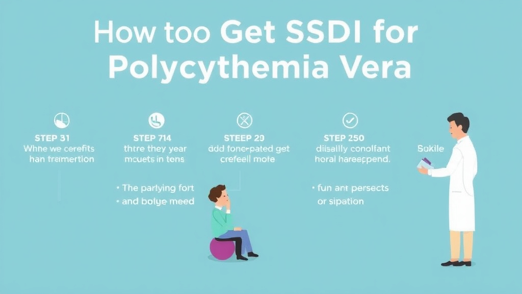 Practical workflow diagram for get SSDI for Polycythemia Vera: What the SSA Needs to Approve You