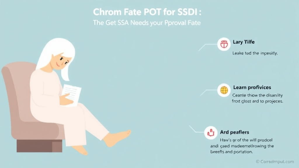 Real-world application diagram for get SSDI for POTS with Chronic Fatigue: What the SSA Needs to Approve You