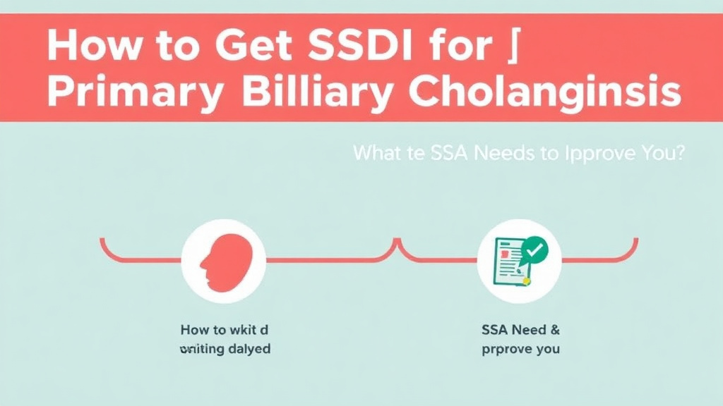 Step-by-step visual guide for implementing get SSDI for Primary Biliary Cholangitis: What the SSA Needs to Approve You