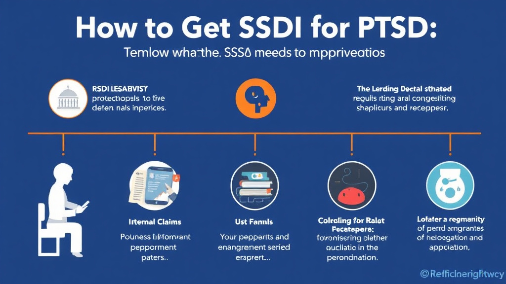 Practical workflow diagram for get SSDI for PTSD: What the SSA Needs to Approve You