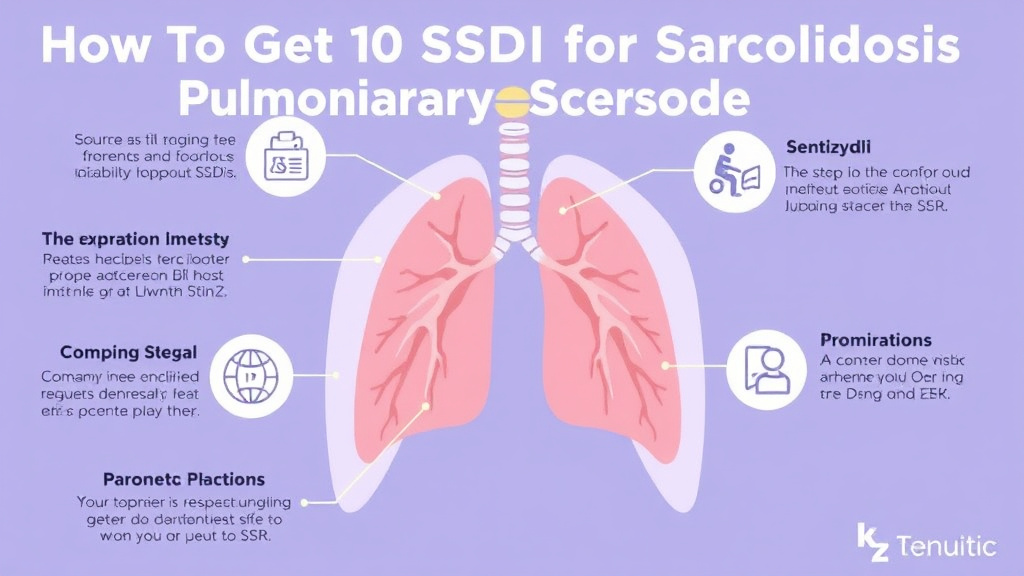 Hands-on guide visualization for get SSDI for Pulmonary Sarcoidosis: What the SSA Needs to Approve You