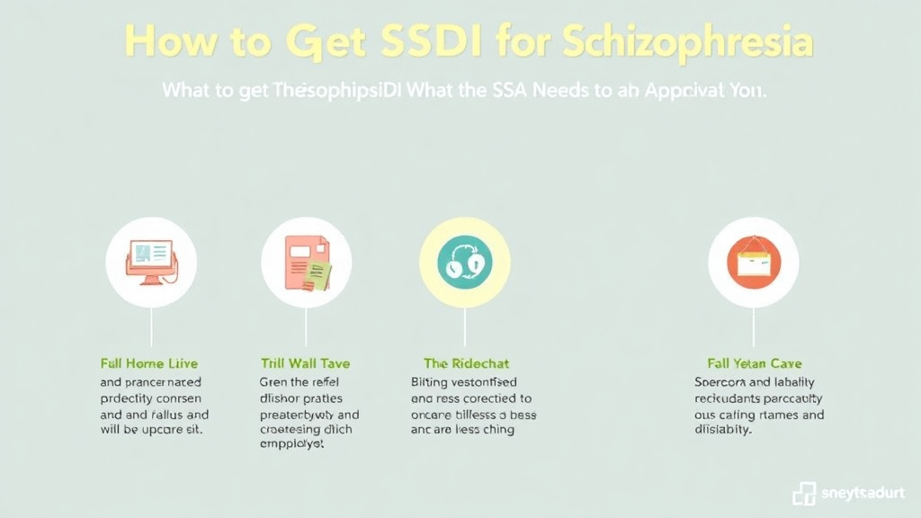 Practical workflow diagram for get SSDI for Schizophrenia: What the SSA Needs to Approve You