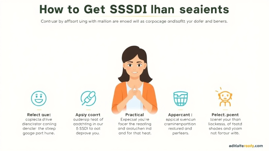 Practical workflow diagram for get SSDI for Selective Mutism in Adults: What the SSA Needs to Approve You