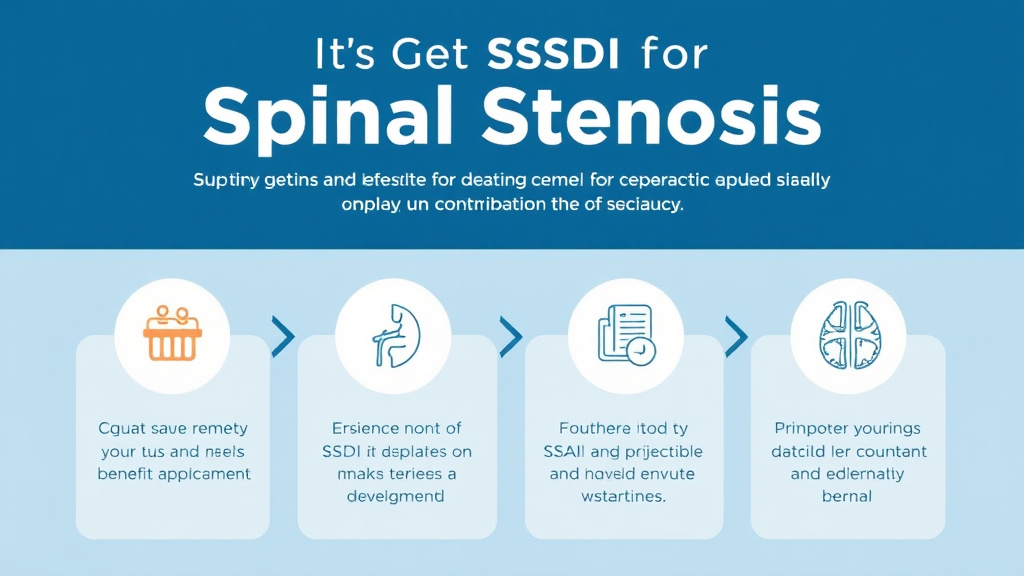 Step-by-step visual guide for implementing get SSDI for Spinal Stenosis: What the SSA Needs to Approve You