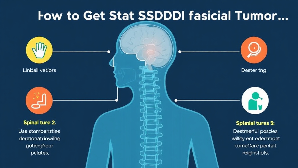 Process flow illustration for putting get SSDI for Spinal Tumors: What the SSA Needs to Approve You into action