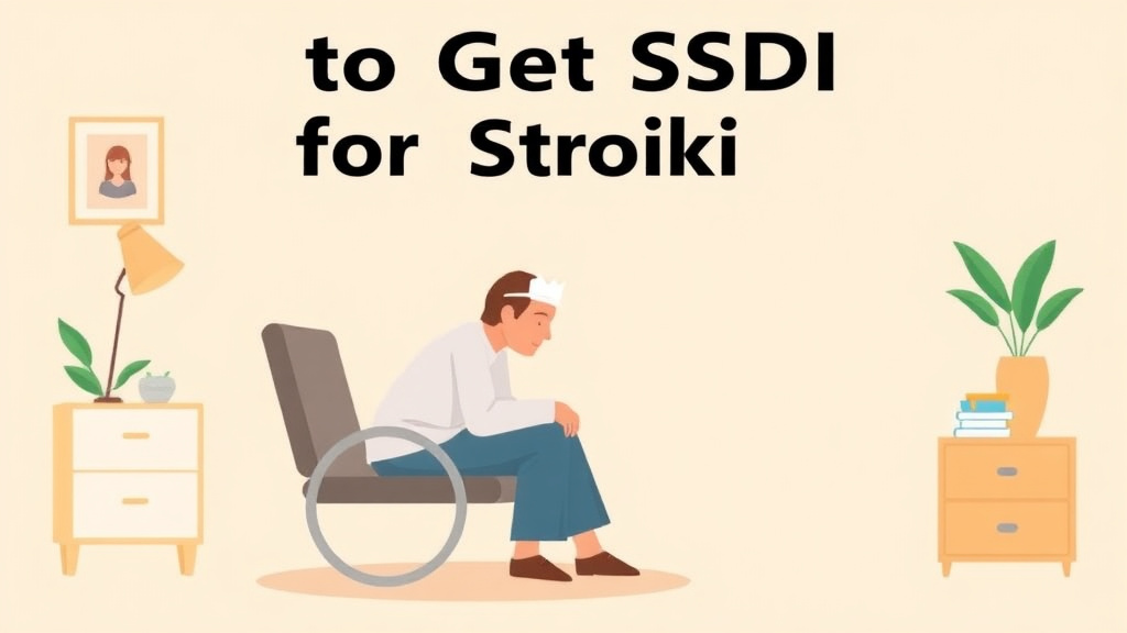 Illustration breaking down the fundamentals of get SSDI for Stroke: What the SSA Needs to Approve You