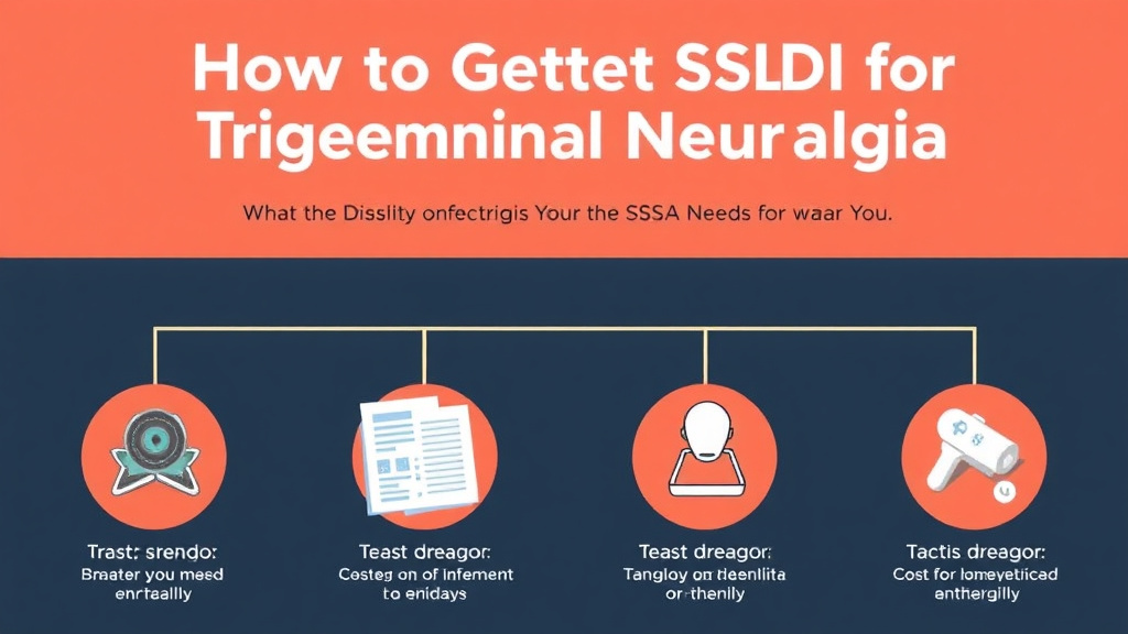 Practical workflow diagram for get SSDI for Trigeminal Neuralgia: What the SSA Needs to Approve You