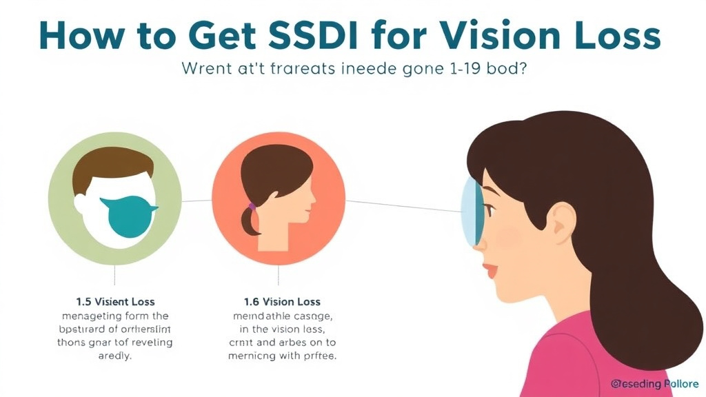 Practical workflow diagram for get SSDI for Vision Loss: What the SSA Needs to Approve You