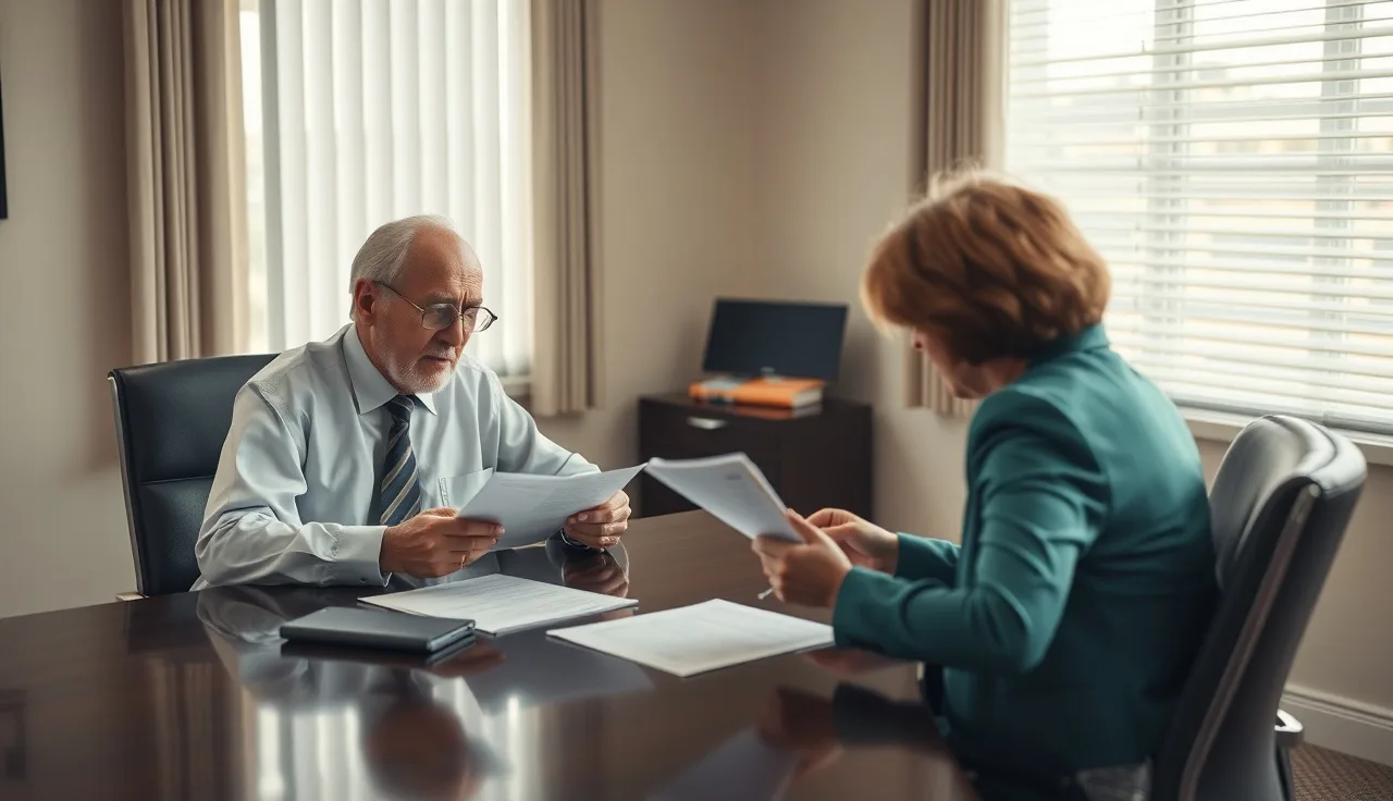 A disability claimant consulting with an attorney before an ALJ hearing