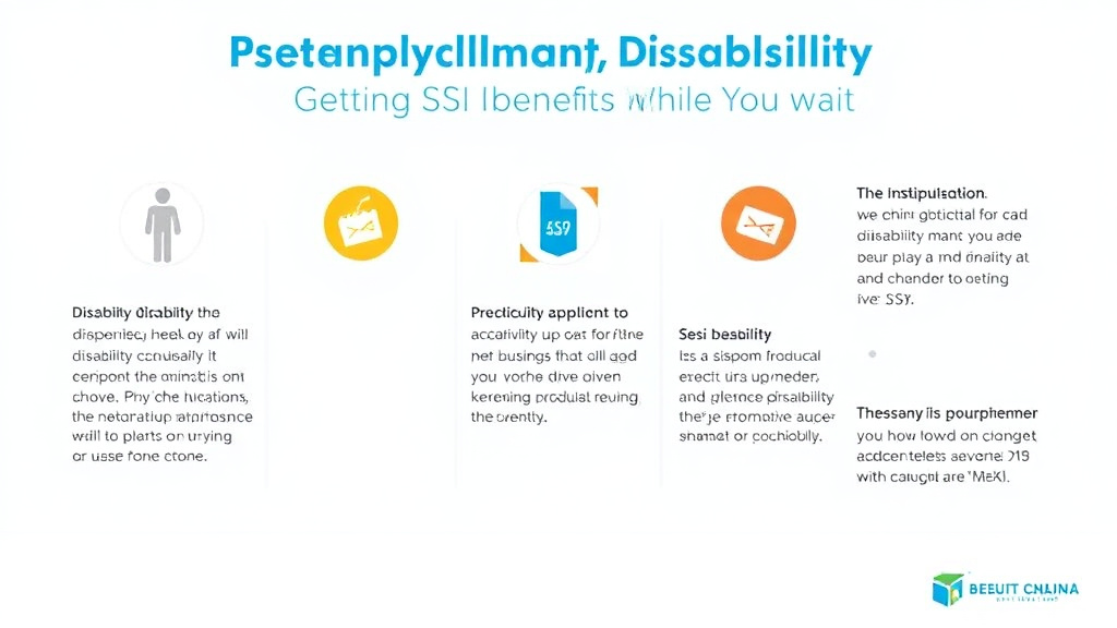 Practical workflow diagram for presumptive Disability: Getting SSI Benefits While You Wait