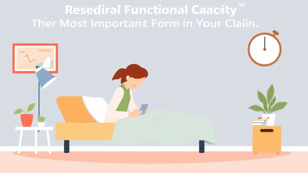 Clear illustration of residual Functional Capacity (RFC): The Most Important Form in Your Claim with supporting details