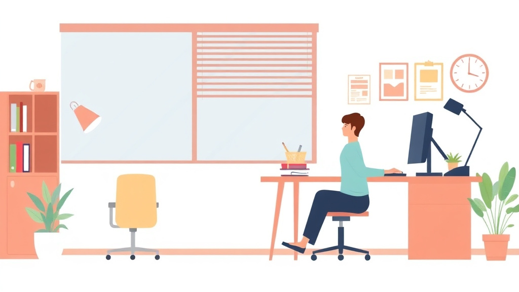 Educational graphic covering the essentials of sedentary Work and SSDI: When Desk Jobs Don't Disqualify You