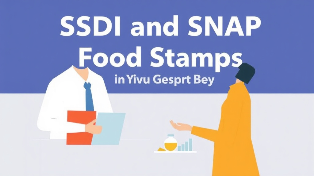 Step-by-step visual guide for implementing SSDI and SNAP (Food Stamps): Can You Get Both?