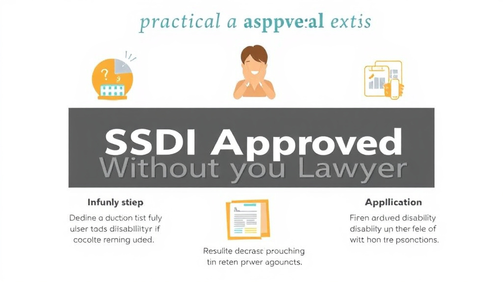 Hands-on guide visualization for can You Get SSDI Approved Without a Lawyer?