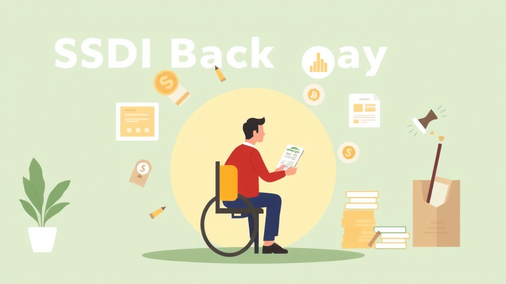 Conceptual diagram showing how SSDI Backpay Explained: How Much Will You Receive? works in practice