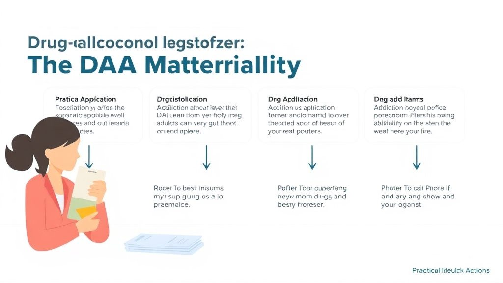 Real-world application diagram for SSDI for Drug and Alcohol Addiction: The DAA Materiality Rule