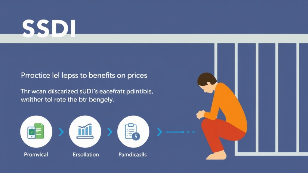 Real-world application diagram for SSDI for Incarcerated Individuals: What Happens to Benefits in Prison