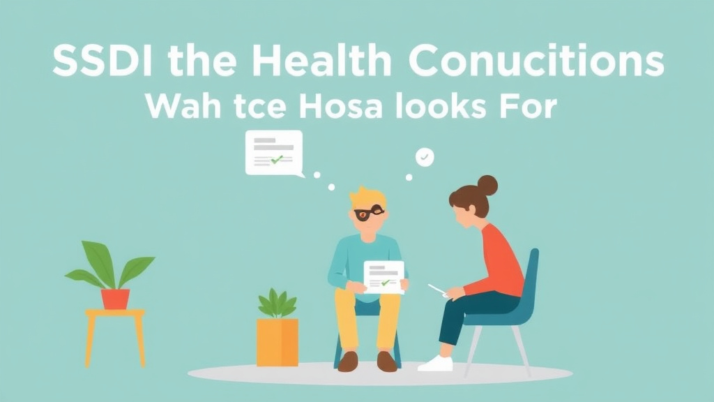 Conceptual diagram showing how SSDI for Mental Health Conditions: What the SSA Looks For works in practice