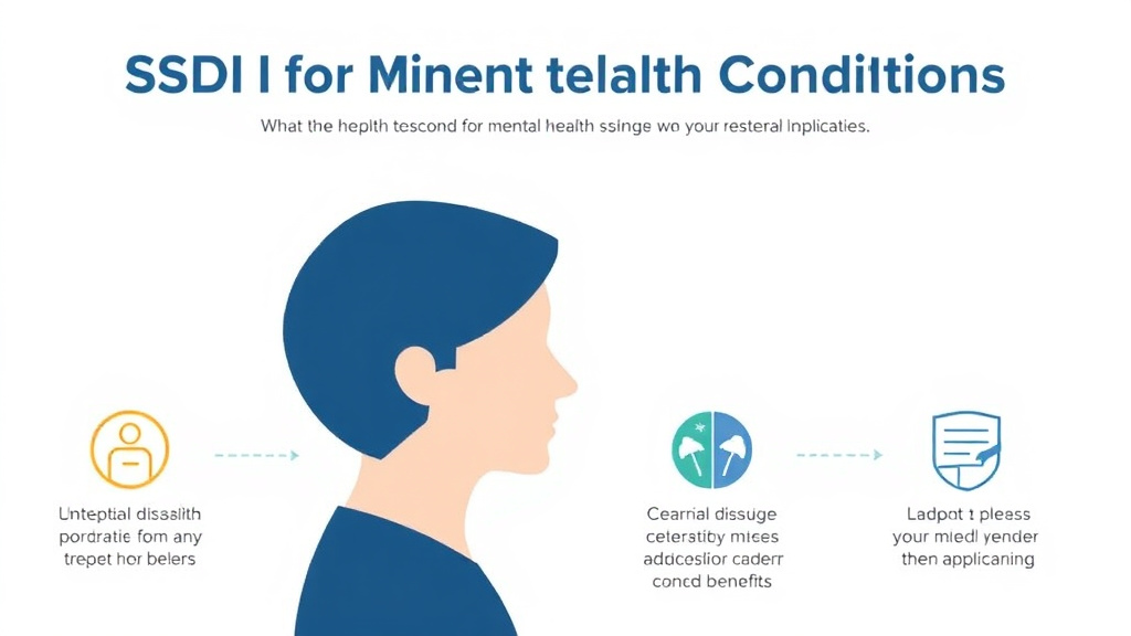 Practical workflow diagram for SSDI for Mental Health Conditions: What the SSA Looks For