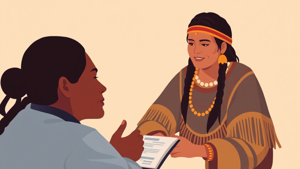 Clear illustration of SSDI and SSI for Native Americans with supporting details