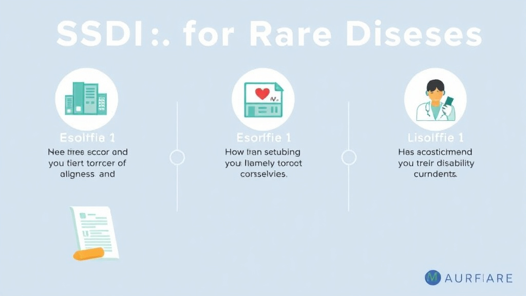 Real-world application diagram for SSDI for Rare Diseases: When Your Condition Isn't in the Blue Book