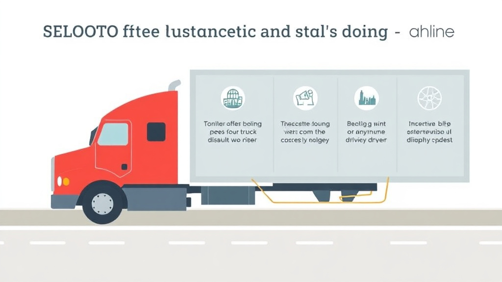 Action-oriented illustration showing how to apply SSDI for Truck Drivers: CDL Loss and Disability Claims