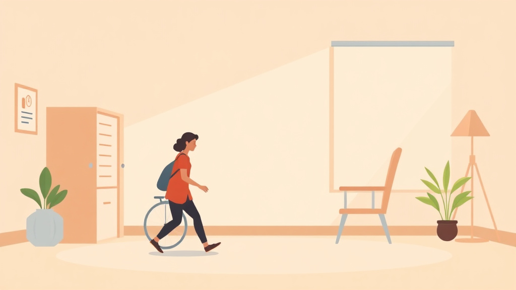 A professional illustration depicting medically Determinable Impairment: The First Hurdle