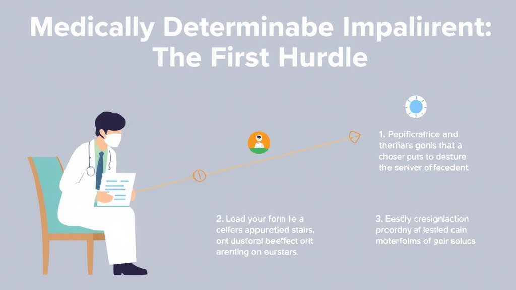 Hands-on guide visualization for medically Determinable Impairment: The First Hurdle
