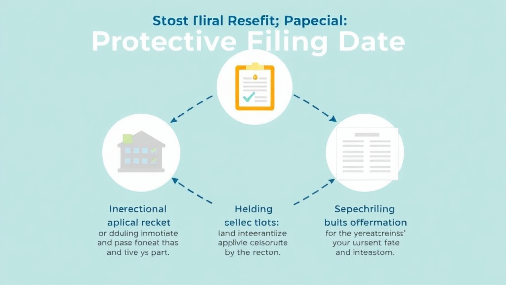 Step-by-step visual guide for implementing protective Filing Date: How to Preserve Your Earliest Benefit Date