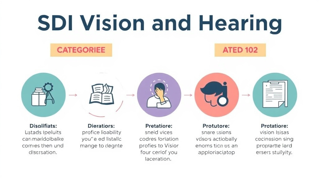 Step-by-step visual guide for implementing SSDI Vision and Hearing Listings: Categories 2 and 102