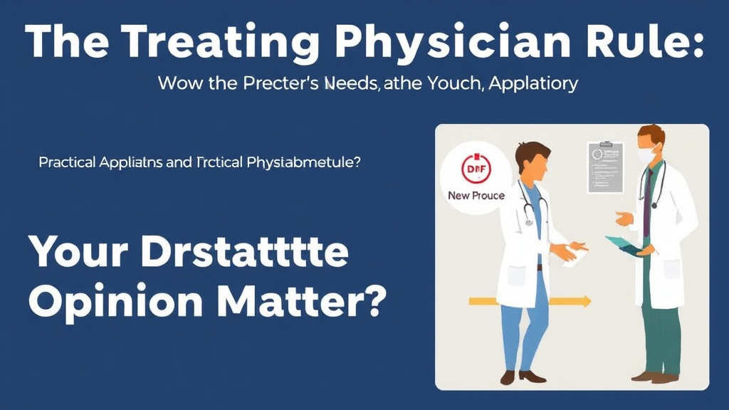Practical workflow diagram for treating Physician Rule: Does Your Doctor's Opinion Matter?