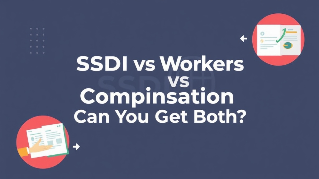 Practical checklist visual for SSDI vs Workers' Compensation: Can You Get Both?